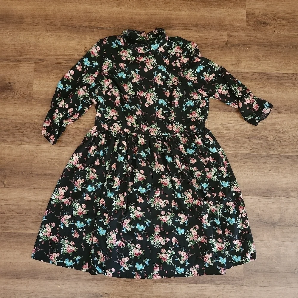 Modcloth | Dresses | Modcloth Vintage Style Floral Dress | Poshmark